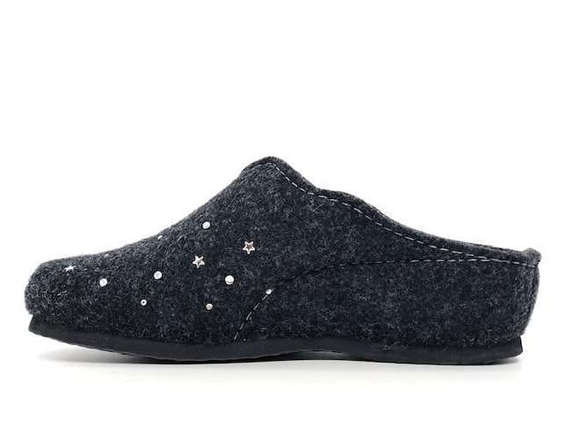 GRUNLAND Ciabatta chiusa donna Gaby Antracite in Infradito e ciabatte da spiaggia Calzature Durello - Agna, commercioVirtuoso.it