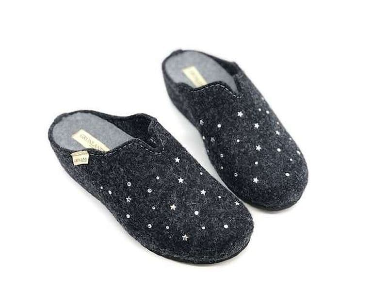 GRUNLAND Ciabatta chiusa donna Gaby Antracite - 4