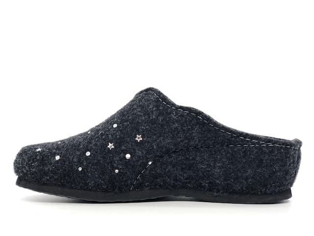 GRUNLAND Ciabatta chiusa donna Gaby Antracite in Infradito e ciabatte da spiaggia Calzature Durello - Agna, commercioVirtuoso.it