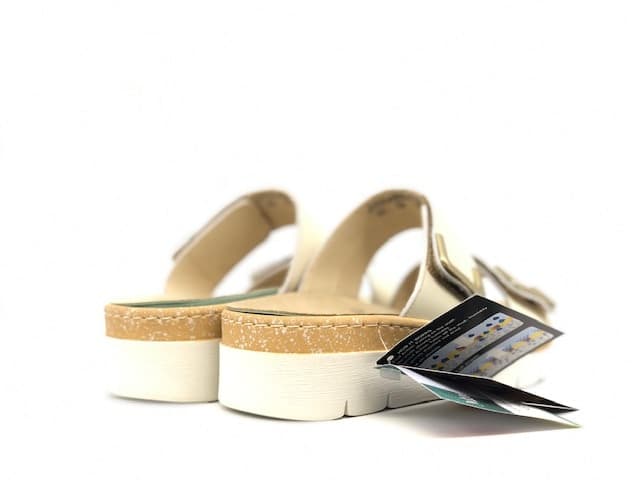 GRUNLAND Ciabatta Donna Moll Beige in Infradito e ciabatte da spiaggia Calzature Durello - Agna, commercioVirtuoso.it