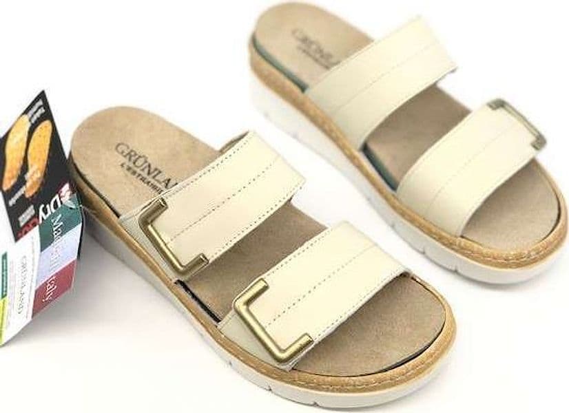 GRUNLAND Ciabatta Donna Moll Beige - 4