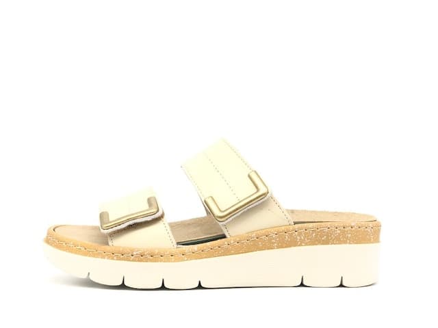 GRUNLAND Ciabatta Donna Moll Beige in Infradito e ciabatte da spiaggia Calzature Durello - Agna, commercioVirtuoso.it