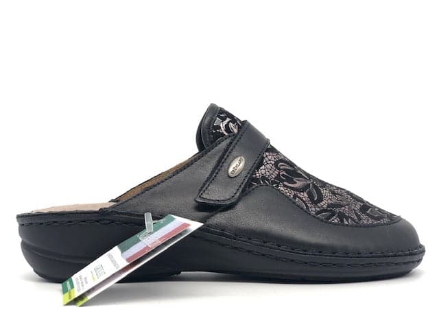 GRUNLAND Ciabatta chiusa donna Dara Nero in Pantofole Calzature Durello - Agna, commercioVirtuoso.it