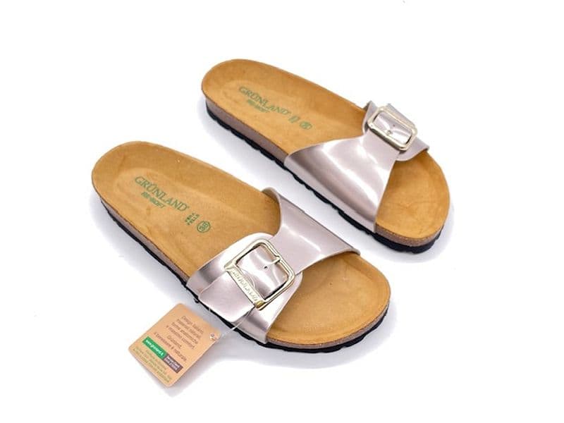 GRUNLAND Ciabatta Donna Sara Bronzo - 5