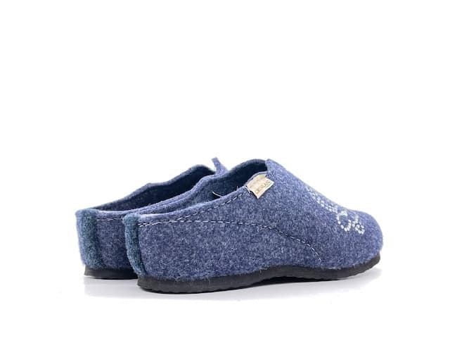 GRUNLAND Ciabatta Donna Gaby Blu in Pantofole Calzature Durello - Agna, commercioVirtuoso.it