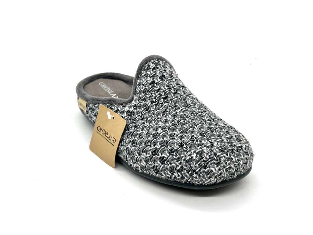 GRUNLAND Ciabatta donna Faye Grigio in Pantofole Calzature Durello - Agna, commercioVirtuoso.it