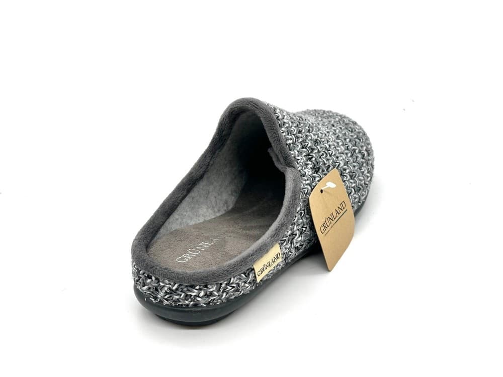 GRUNLAND Ciabatta donna Faye Grigio in Pantofole Calzature Durello - Agna, commercioVirtuoso.it