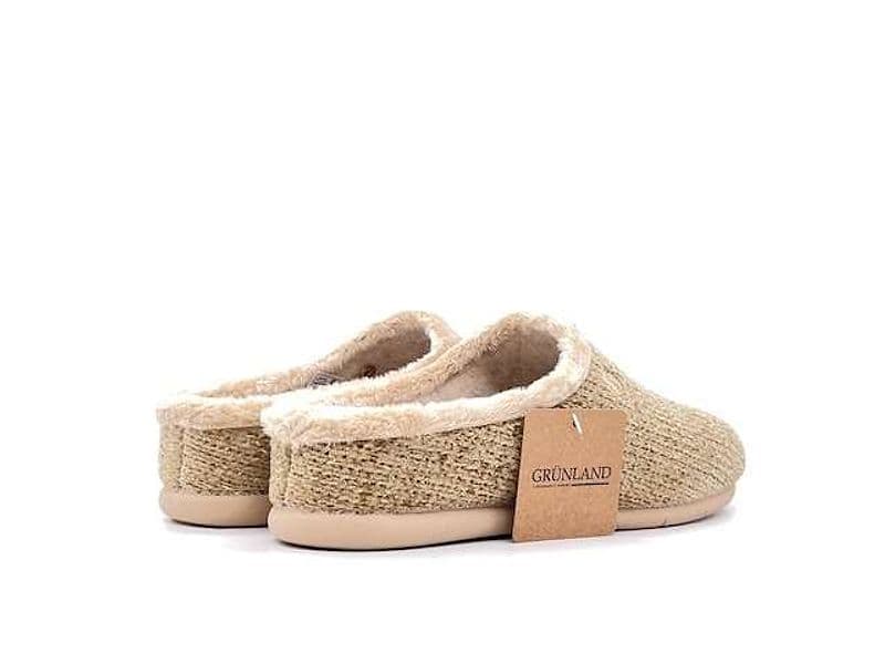 GRUNLAND Ciabatta Chiusa Donna Irra Beige in Pantofole Calzature Durello - Agna, commercioVirtuoso.it