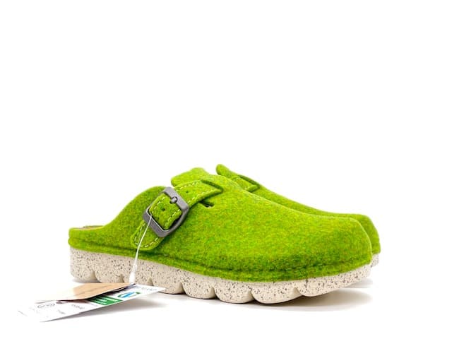 GRUNLAND Ciabatta Donna Poff Verde - 5