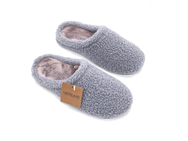 GRUNLAND Ciabatta Chiusa Donna Glov Grigio in Pantofole Calzature Durello - Agna, commercioVirtuoso.it