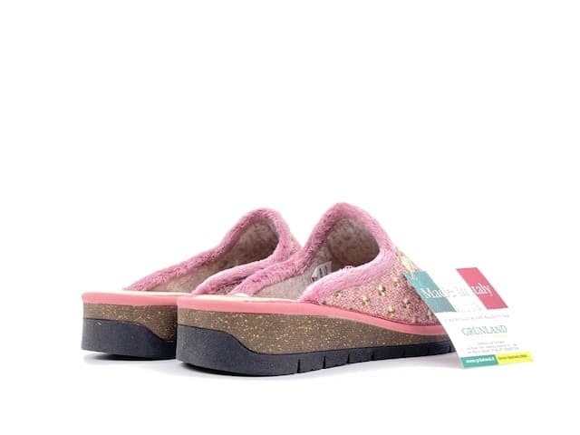 GRUNLAND Ciabatta Donna Dola Rosa in Pantofole Calzature Durello - Agna, commercioVirtuoso.it