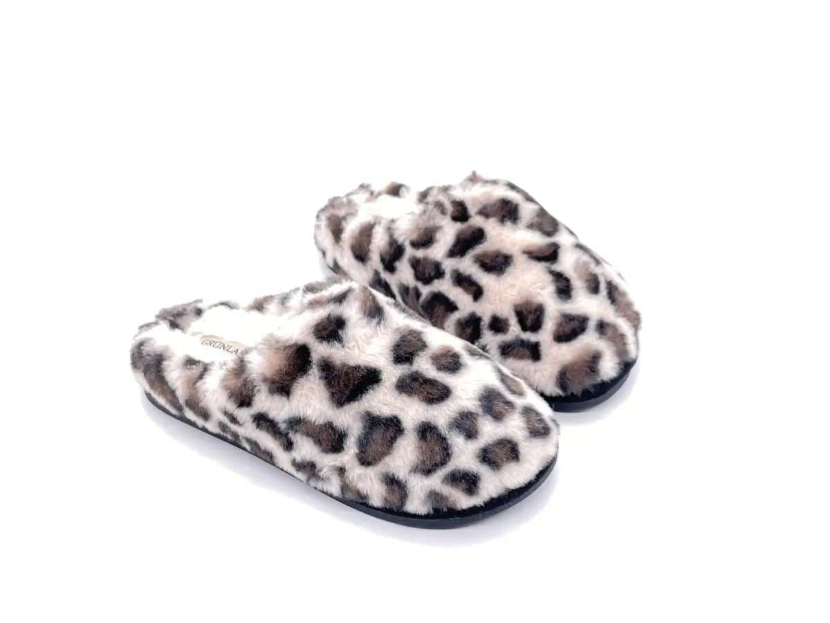 GRUNLAND Ciabatta Chiusa Donna Kant Leopardato in Infradito e ciabatte da spiaggia Calzature Durello - Agna, commercioVirtuoso.it