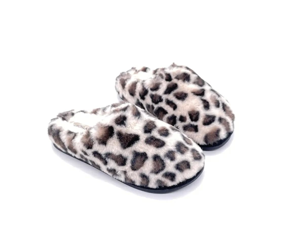 GRUNLAND Ciabatta Chiusa Donna Kant Leopardato in Infradito e ciabatte da spiaggia Calzature Durello - Agna, commercioVirtuoso.it