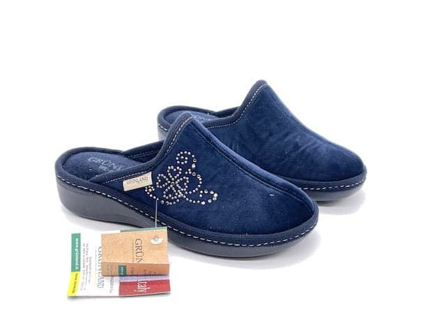 GRUNLAND Ciabatta Chiusa Donna Alde Navy in Infradito e ciabatte da spiaggia Calzature Durello - Agna, commercioVirtuoso.it