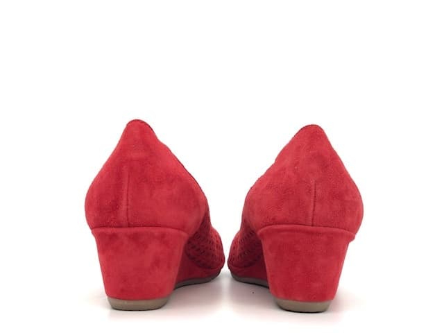 GRUNLAND Ballerina Rina rossa in Ballerine Calzature Durello - Agna, commercioVirtuoso.it