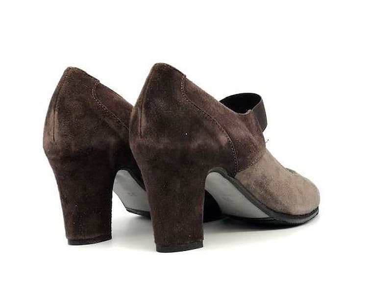 Grunland Ardi décolleté donna scamosciate marroni stile Mary Jane in Scarpe da ballo da donna Calzature Durello - Agna, commercioVirtuoso.it