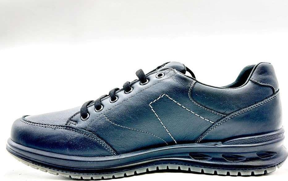 GRISPORT Scarpa Uomo In Pelle Nera con zip in Stivali Calzature Durello - Agna, commercioVirtuoso.it