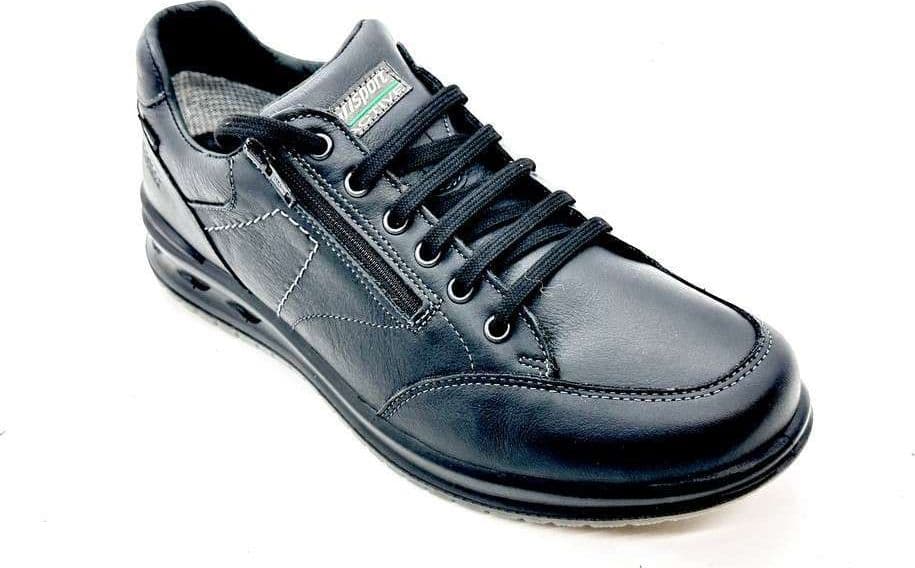 GRISPORT Scarpa Uomo In Pelle Nera con zip in Stivali Calzature Durello - Agna, commercioVirtuoso.it