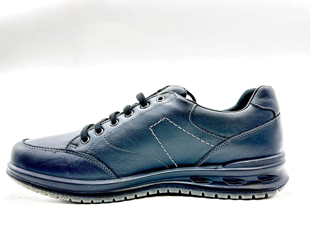 GRISPORT Scarpa Uomo In Pelle Nera con zip in Stivali Calzature Durello - Agna, commercioVirtuoso.it