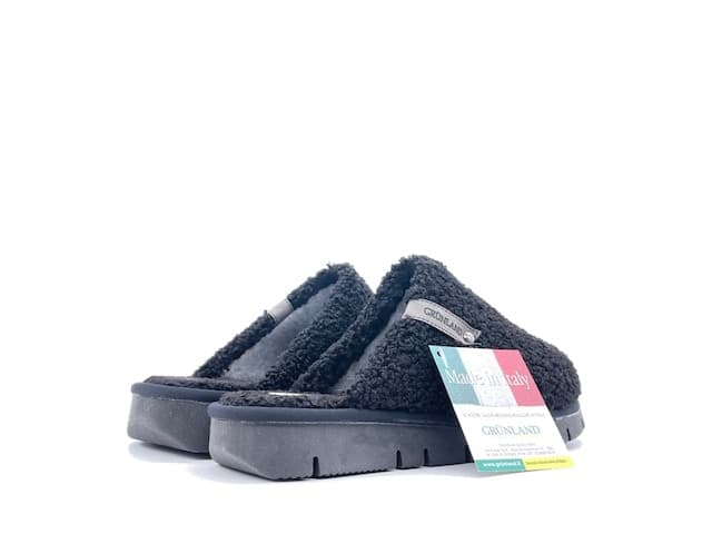 GRUNLAND Ciabatta Chiusa Donna Loxi Nero in Pantofole Calzature Durello - Agna, commercioVirtuoso.it