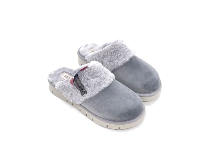 GRUNLAND Ciabatta Chiusa Donna Loxi Grigio in Infradito e ciabatte da spiaggia Calzature Durello - Agna, commercioVirtuoso.it