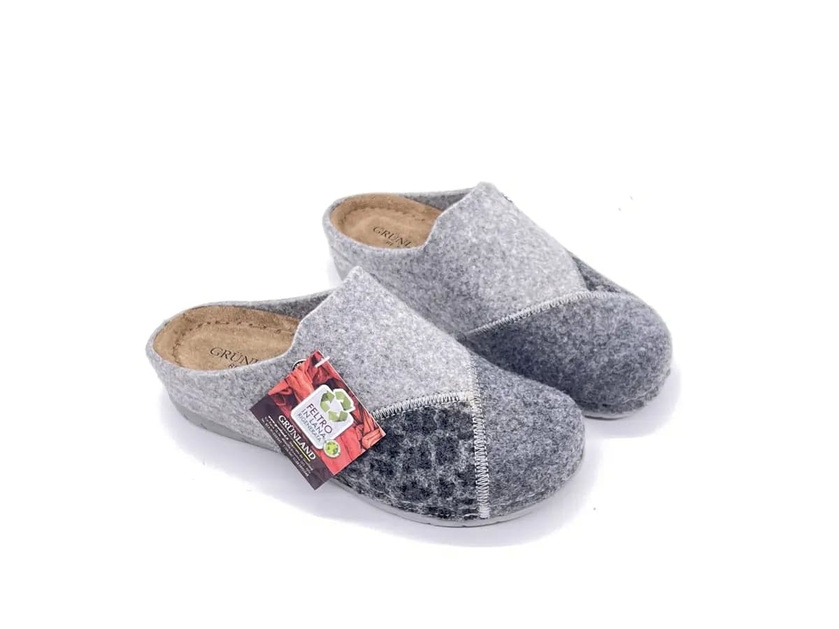 GRUNLAND Ciabatte Chiuse Donna Frau Grigio Multi in Infradito e ciabatte da spiaggia Calzature Durello - Agna, commercioVirtuoso.it