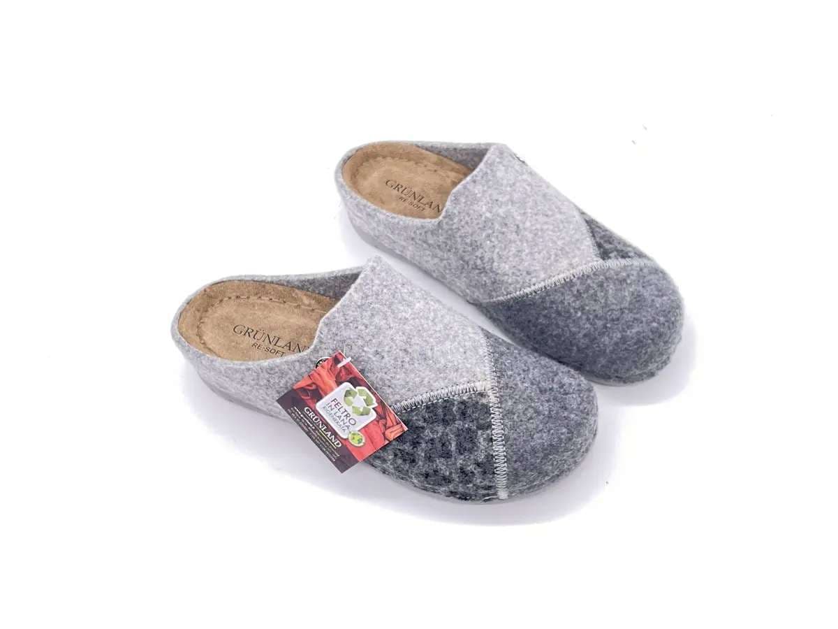 GRUNLAND Ciabatte Chiuse Donna Frau Grigio Multi in Infradito e ciabatte da spiaggia Calzature Durello - Agna, commercioVirtuoso.it