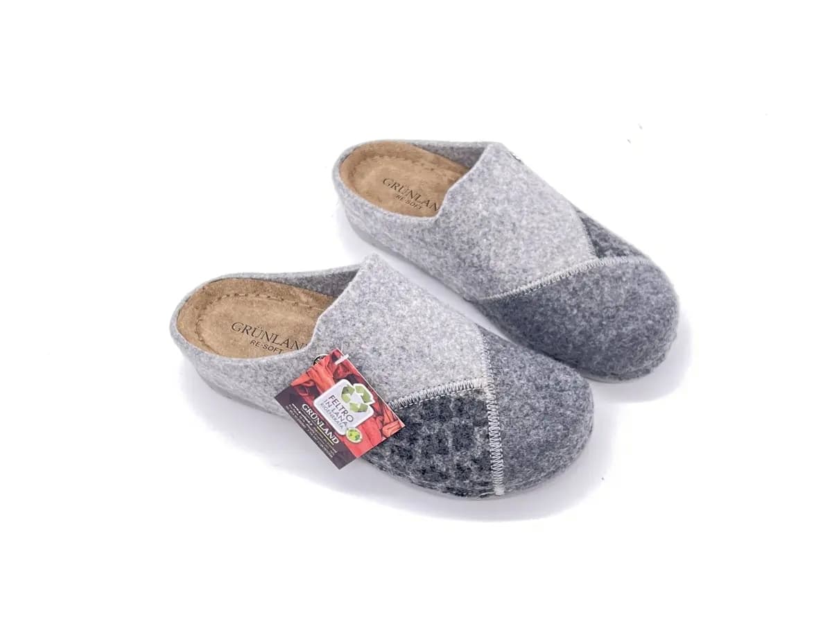 GRUNLAND Ciabatte Chiuse Donna Frau Grigio Multi in Infradito e ciabatte da spiaggia Calzature Durello - Agna, commercioVirtuoso.it