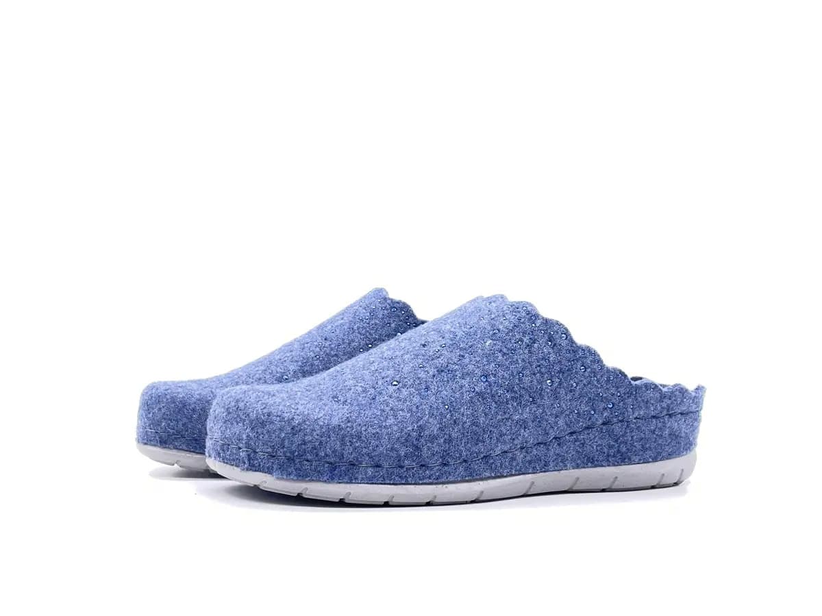 GRUNLAND Ciabatte Chiuse Donna Prau Indaco - 7
