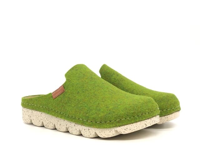 GRUNLAND Ciabatta chiusa donna Poff Verde - 5
