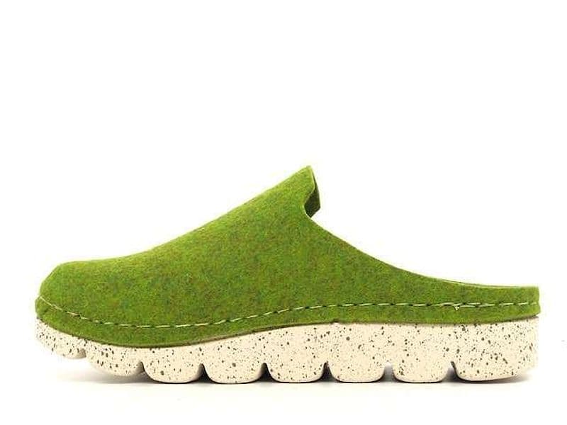 GRUNLAND Ciabatta chiusa donna Poff Verde in Infradito e ciabatte da spiaggia Calzature Durello - Agna, commercioVirtuoso.it