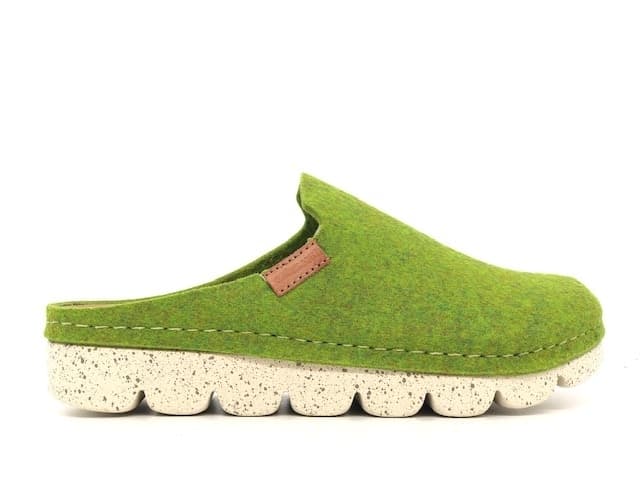 GRUNLAND Ciabatta chiusa donna Poff Verde in Infradito e ciabatte da spiaggia Calzature Durello - Agna, commercioVirtuoso.it