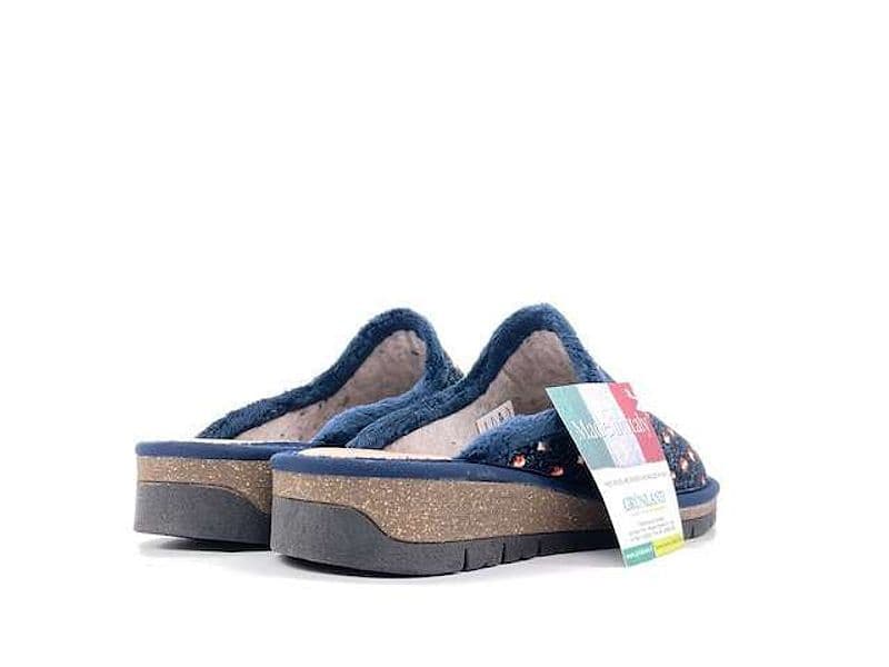 GRUNLAND Ciabatta Dola Donna Blu in Pantofole Calzature Durello - Agna, commercioVirtuoso.it