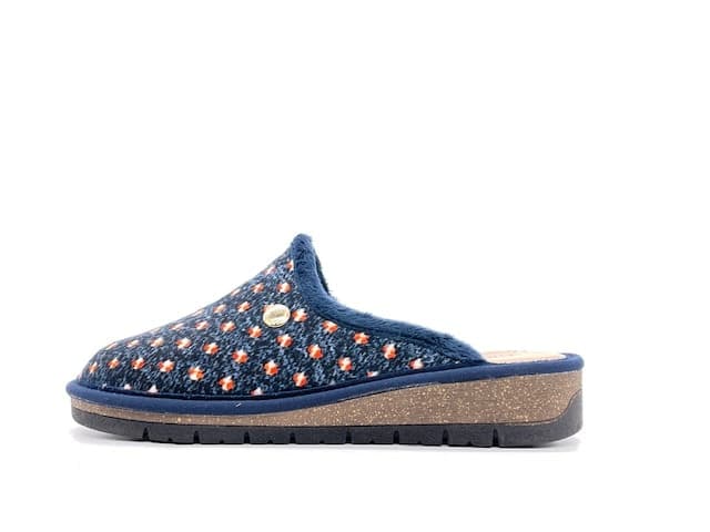 GRUNLAND Ciabatta Dola Donna Blu in Pantofole Calzature Durello - Agna, commercioVirtuoso.it