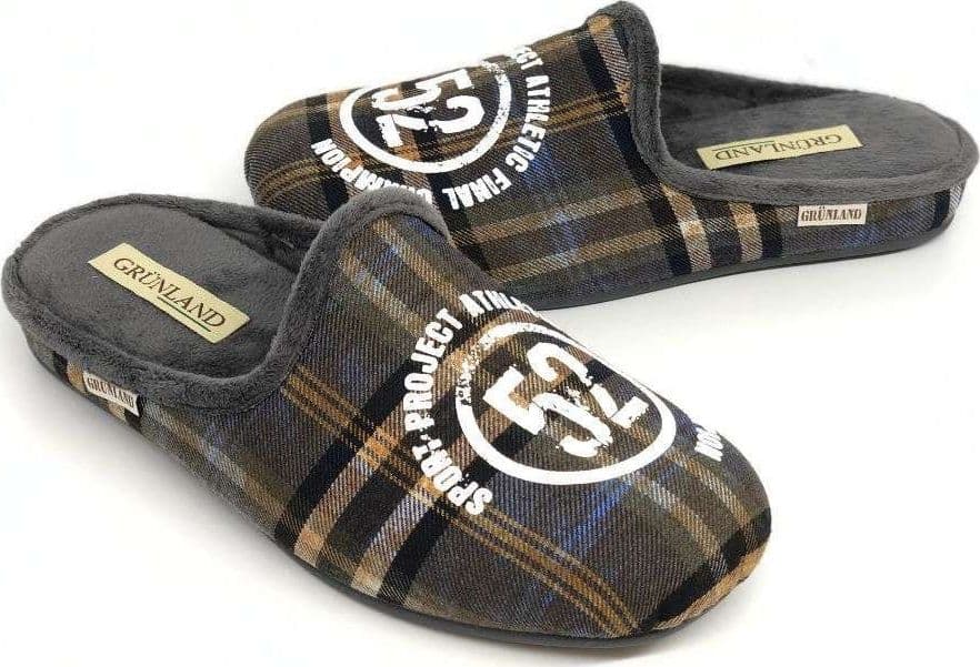 GRUNLAND Ciabatta uomo Cley grigio 52 in Infradito Calzature Durello - Agna, commercioVirtuoso.it