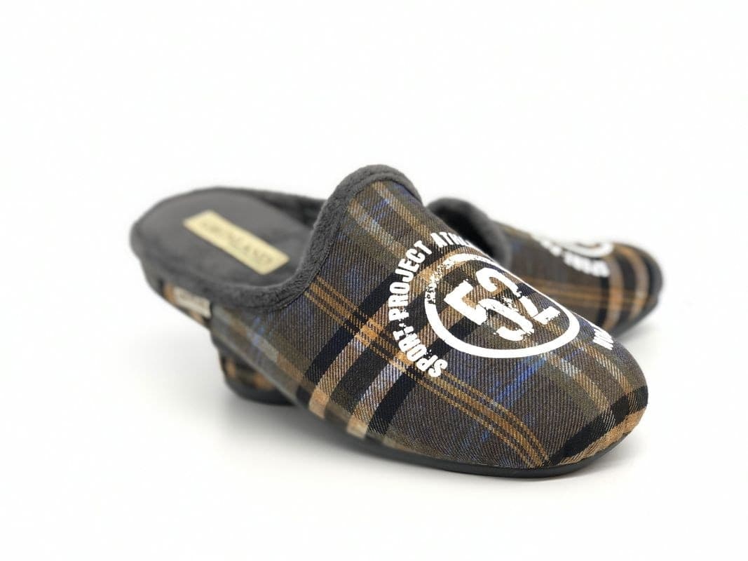 GRUNLAND Ciabatta uomo Cley grigio 52 in Infradito Calzature Durello - Agna, commercioVirtuoso.it