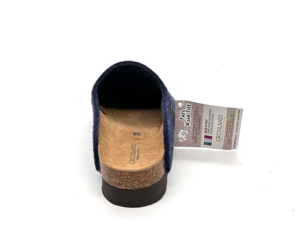 GRUNLAND Ciabatte chiuse donna HOLA CB2517 Blu in Infradito e ciabatte da spiaggia Calzature Durello - Agna, commercioVirtuoso.it