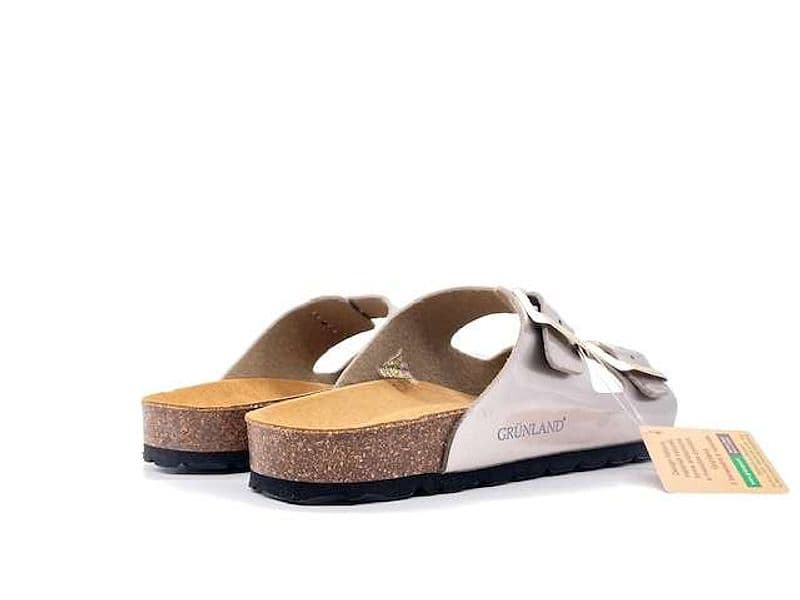 GRUNLAND Ciabatta Sara Due Fibbie Bronzo in Ciabatte moda Calzature Durello - Agna, commercioVirtuoso.it