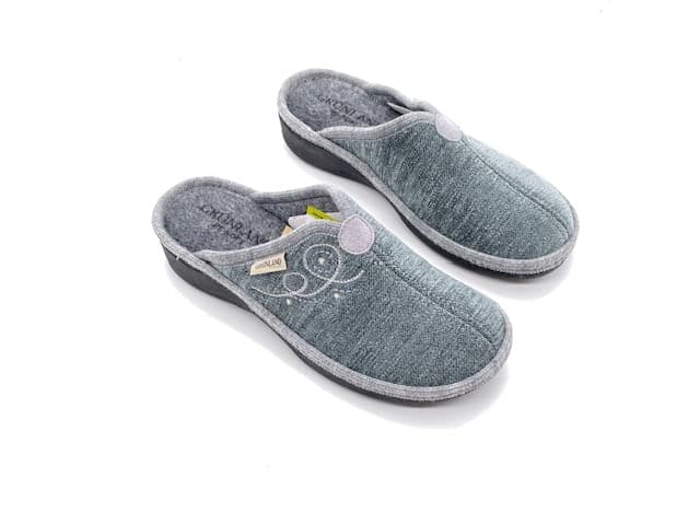 GRUNLAND Ciabatta Chiusa Donna Alde Grigio in Infradito e ciabatte da spiaggia Calzature Durello - Agna, commercioVirtuoso.it