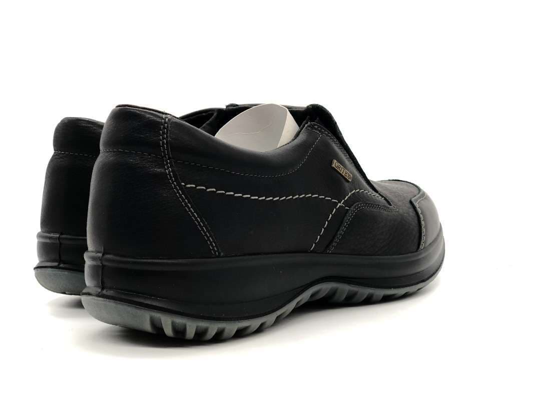 GRISPORT Slip - on nero uomo in Loafer e mocassini Calzature Durello - Agna, commercioVirtuoso.it