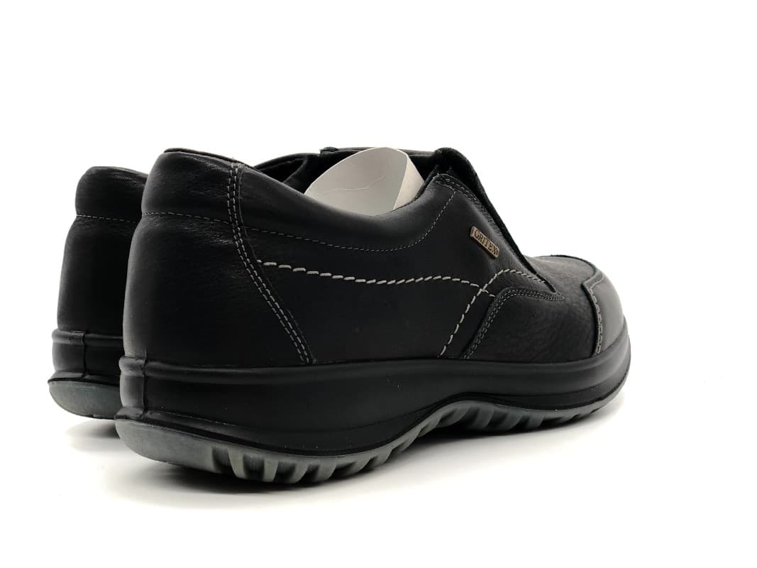 GRISPORT Slip - on nero uomo in Loafer e mocassini Calzature Durello - Agna, commercioVirtuoso.it