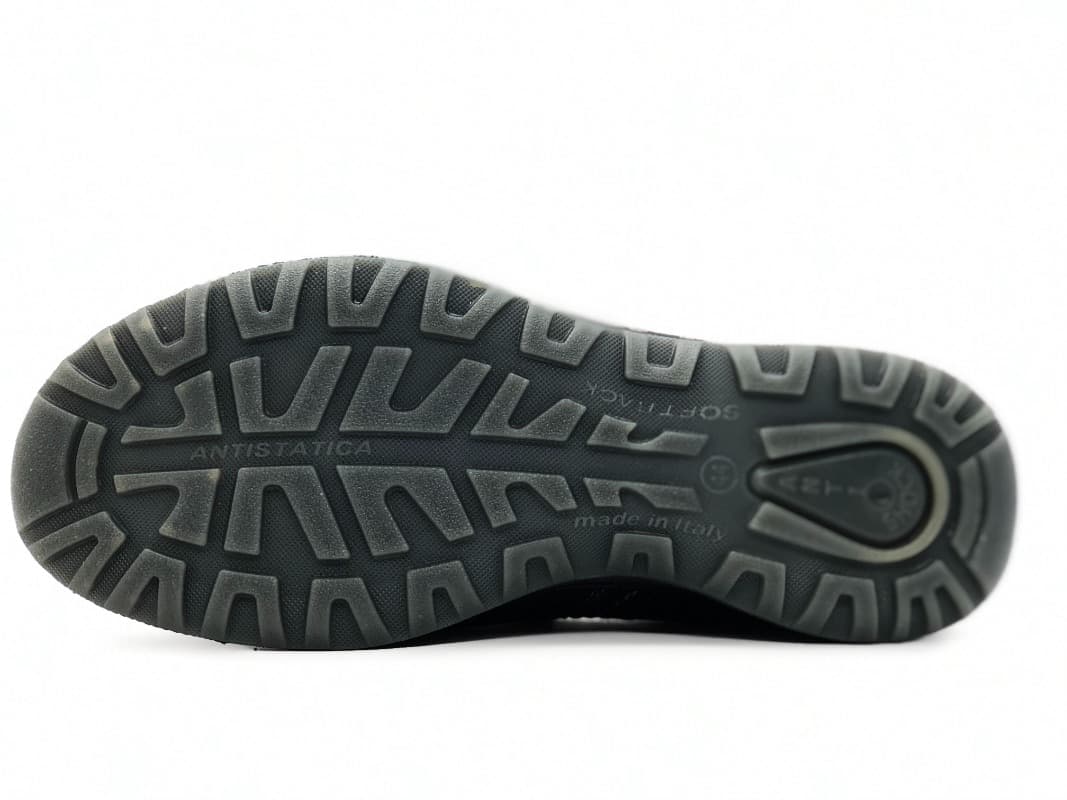 GRISPORT Slip - on nero uomo in Loafer e mocassini Calzature Durello - Agna, commercioVirtuoso.it