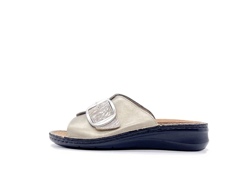 GRUNLAND Ciabatta Donna Dami Platino - 5