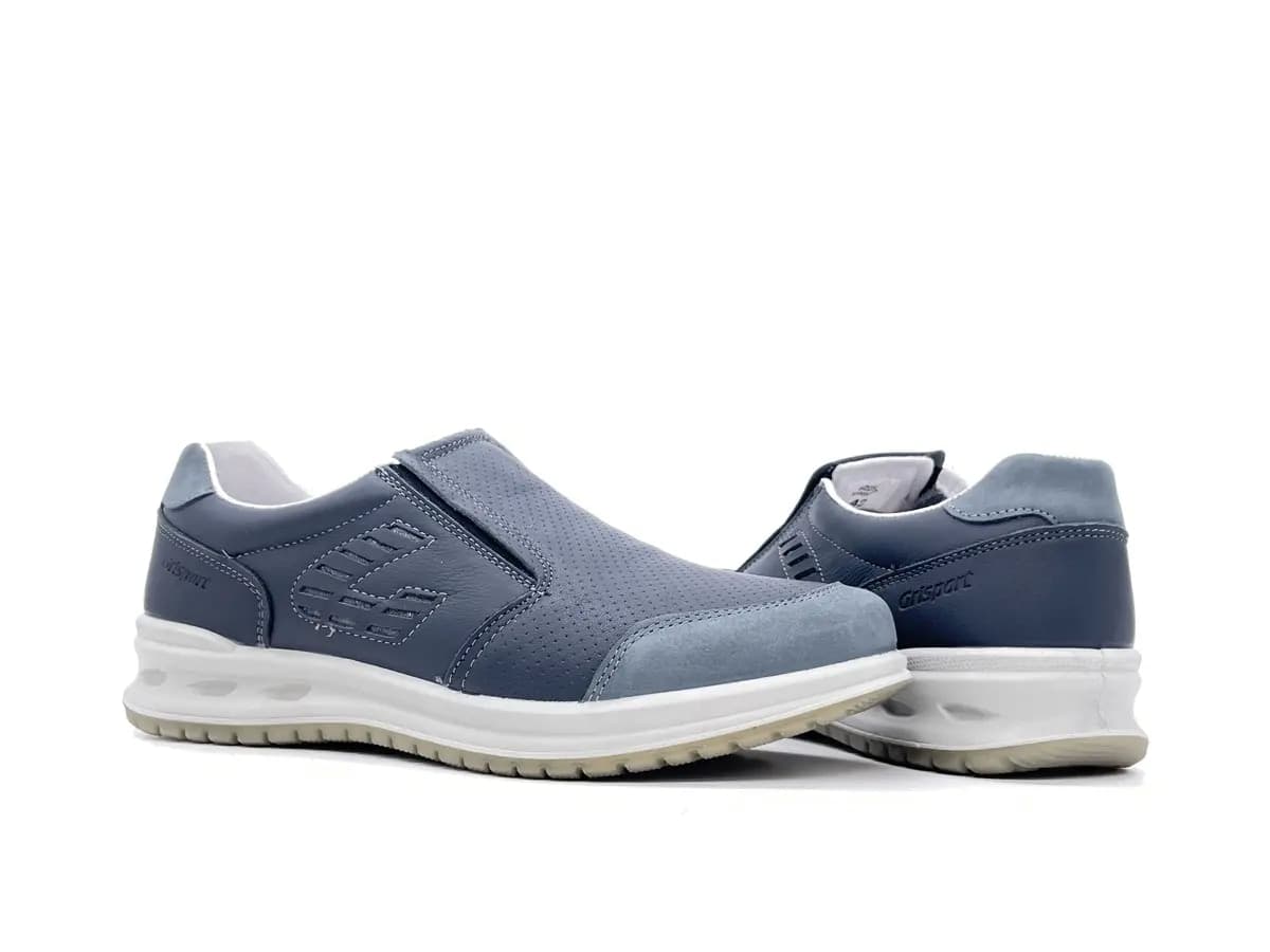 GRISPORT Mocassino Sportivo Uomo Navy Touch - 5