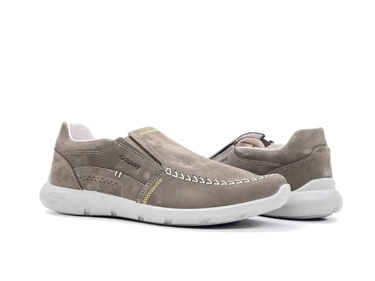 GRISPORT Mocassino Sportivo Uomo Visone Nabuk in Scarpe da escursionismo Calzature Durello - Agna, commercioVirtuoso.it