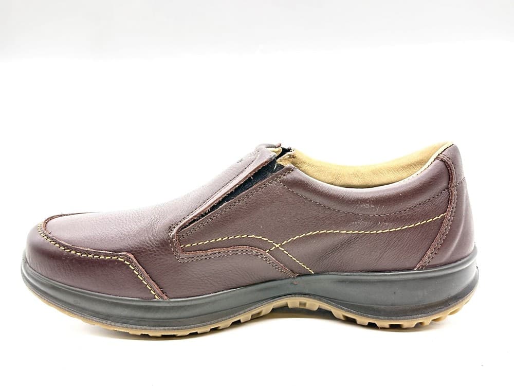 GRISPORT Scarpa slip - on Uomo Marrone Oliato in Loafer e mocassini Calzature Durello - Agna, commercioVirtuoso.it
