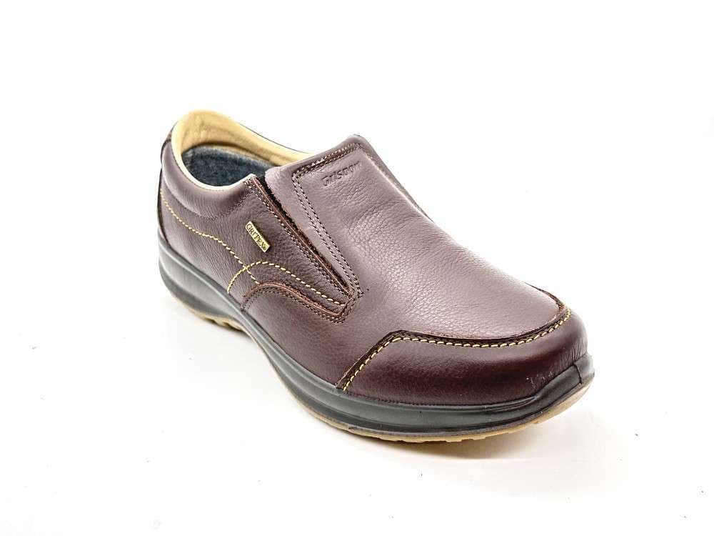 GRISPORT Scarpa slip - on Uomo Marrone Oliato in Loafer e mocassini Calzature Durello - Agna, commercioVirtuoso.it