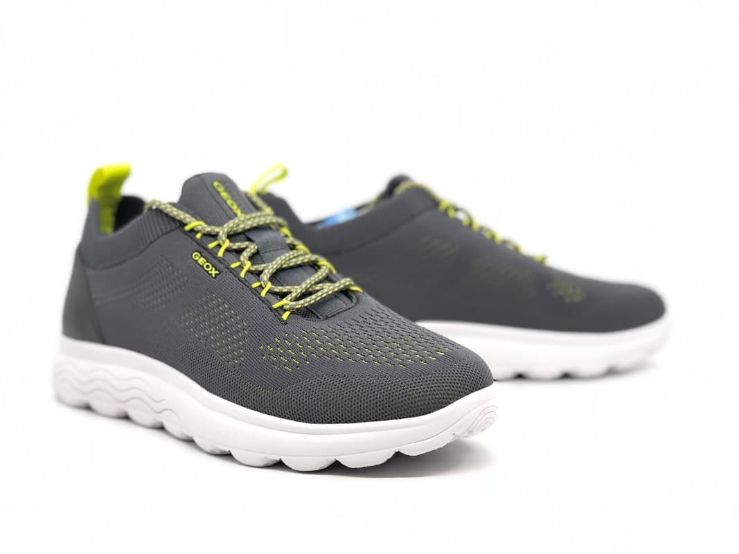GEOX Sneakers uomo U Spherica A Grigio - 6