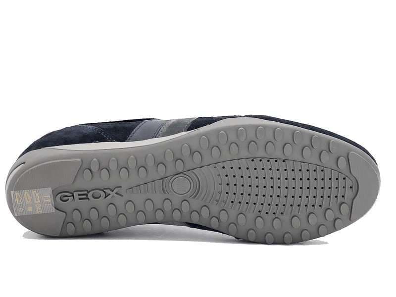 GEOX Sneakers uomo U WELLS C navy - dark burgundi - 5