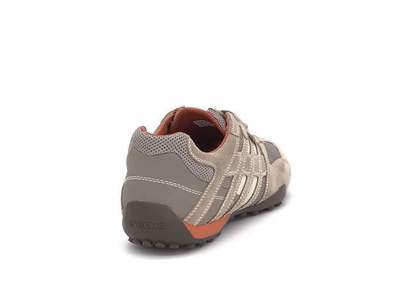 GEOX Sneakers uomo U SNAKE K beige arancione in Sneaker casual Calzature Durello - Agna, commercioVirtuoso.it